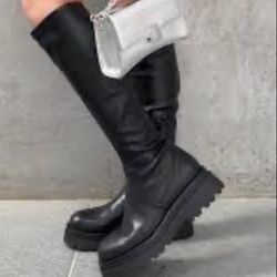 Luders Black Women's Tall Boots | ALDO US (PRICE $75)