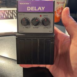 Rocktek Digital Delay Pedal For Guitar
