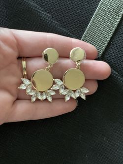 Holiday Gold Earrings 