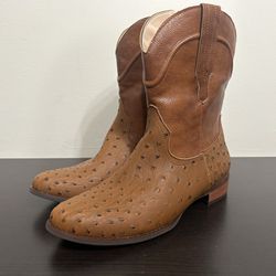 Ostrich Cowboy Boots 
