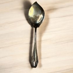 Vintage Rogers & Bro Silver-plate Jelly Spoon