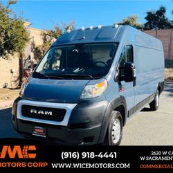 2020 Ram Promaster 3500• Clean Title• One Owner