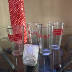 In-N-Out Burger glass set