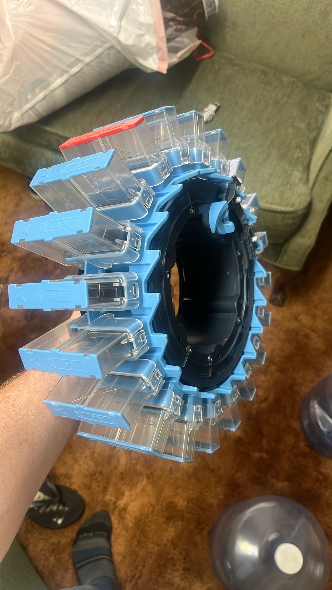 Semi-auto Nerf Gun!