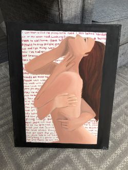 Maroon 5 inspired oil painting