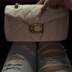 Coach  Tabby Medium Leather Shoulder Bag 26