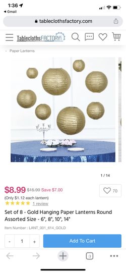 Paper Lanterns - Party Decor