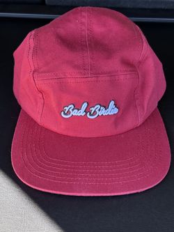 Bad Birdie Men’s Camper Hat | Adjustable | One Size | Red White Golf