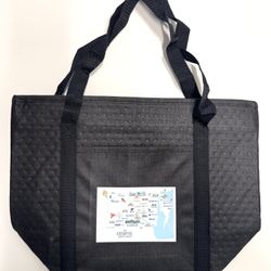 Medium Capacity Heavy Duty Insulated Shopping Bag (2 Pack) - 12x9x6 - NEW