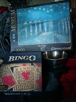 1000 Piece Puzzle And Bingo Game  $20 Both 