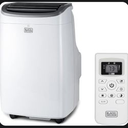 BLACK+DECKER 8,000 BTU Portable Air Conditioner with Remote Control