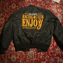 Shirtstuckedin | Racing Club Enjoy Bomber Jacket XL