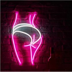 Body LED Neon Light Sign Girl Female Model Acrylic Wall Art Lamp Decor for Home Party Wedding Holiday Night Lamps Xmas Gift Bar Desk