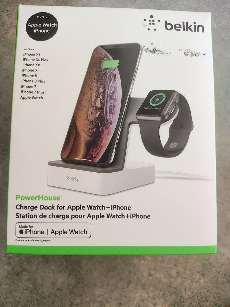 Charge Dock For Apple Watch + Phone
