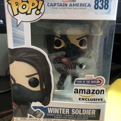 Amazon Exclusive Funko POP Winter Soldier 838