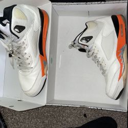 Air jordan 5 orange blaze