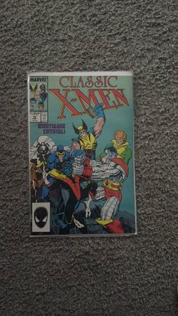 Classic X-Men comic