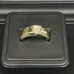 Ring 14 kt gold VS2 Color I / 0.73ct