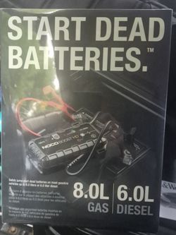 NOCO 2,000 Amps 12 Volt Boost Heavy Duty UltraSafe Lithium Jump Starter GB70