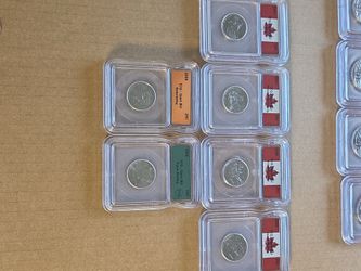 ICG Graded Canadian 25-Cent Coins Collection