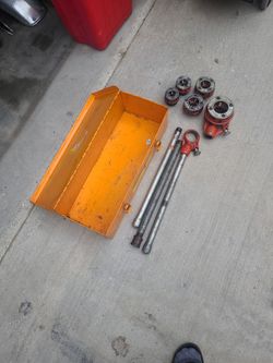 Ridgid Pipe Threader 8 pcs
