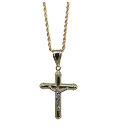 10k Rope chain + Jesus Christ 10k NEW