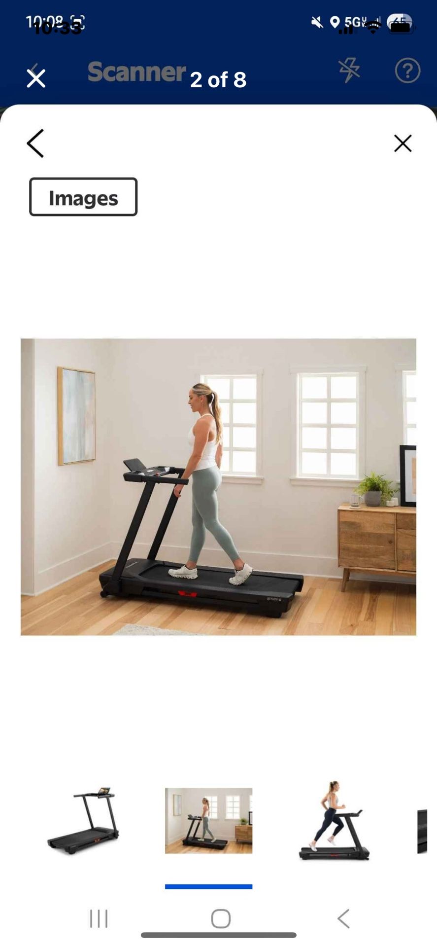 NordicTrack T 5 S; Treadmill for Running and Walking with SpaceSaver Design New in box 350$ Pick up Mesa Alma School and University