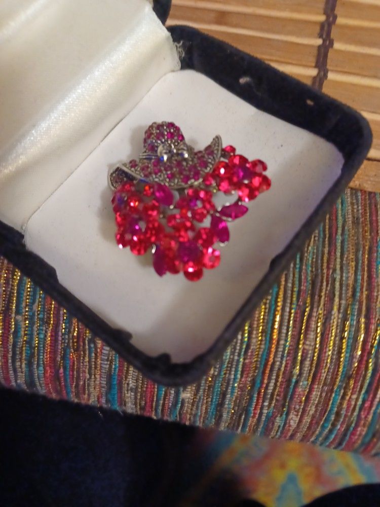 Signed Vintage Brooch