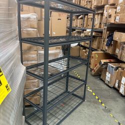 Garage Shelving 3000 LBS Storage Shelves Adjustable Metal Shelving, 5 Tier Garage Shelves