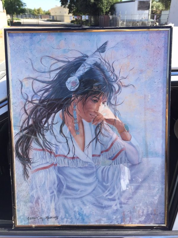 Native American Woman by Jonnie K. Kostoff