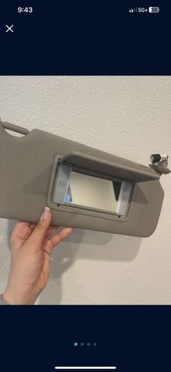 Acura Tsx Passenger Side Sunvisor 2009-2014
