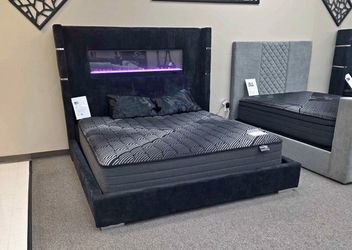 NEW QUEEN AND KING LUX BED WITHOUT MATTRESS AND FREE DELIVERY PAY ON DELIVERY
