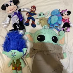 Disney and dream works plush Bundle