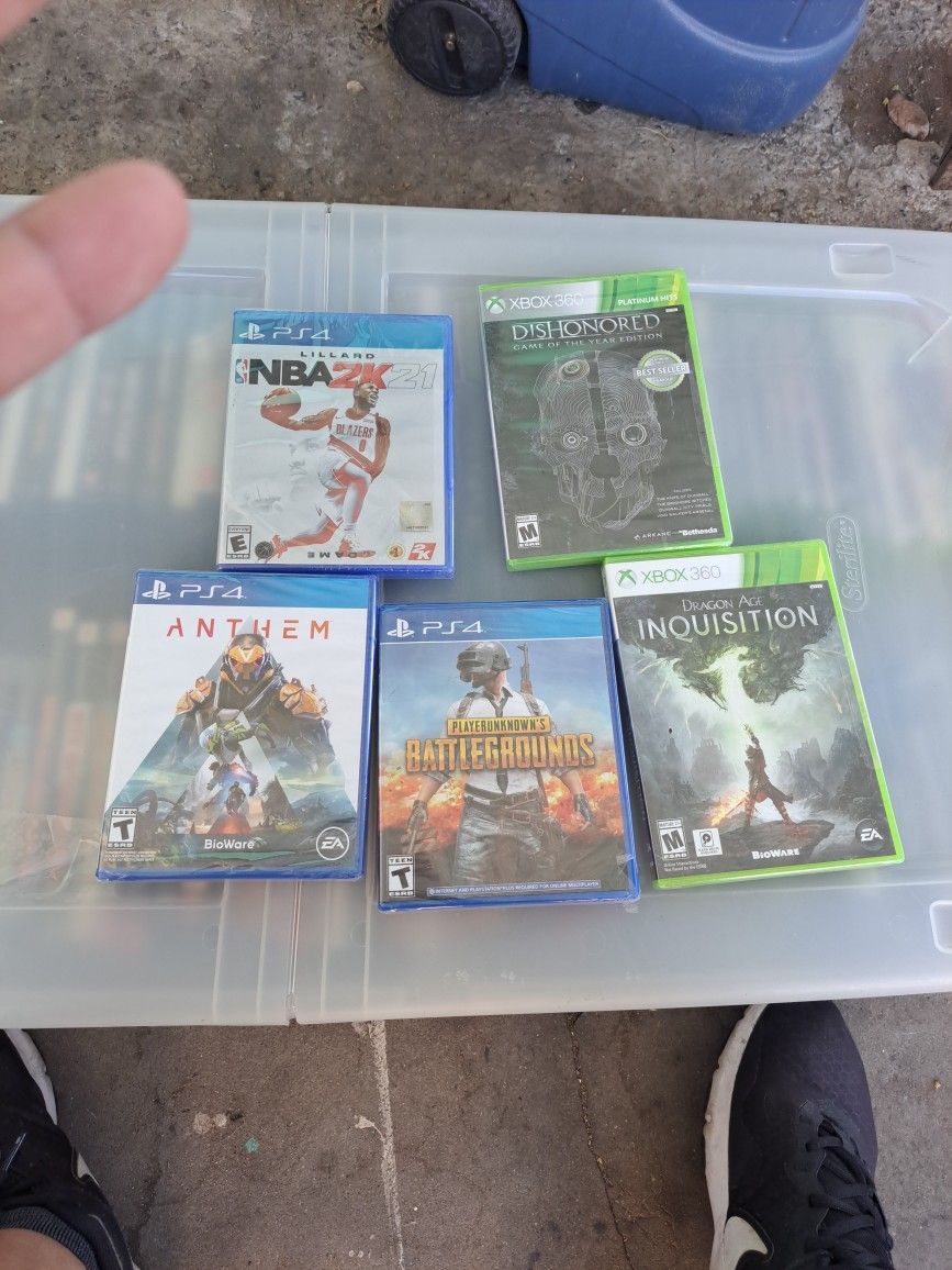 New Sealed Games
