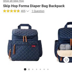 Skip Hop Forma Diaper Bag Backpack Q