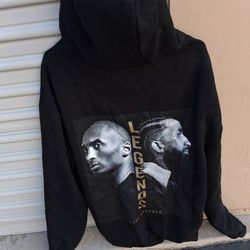 Legends Live Forever Graphic Hoodie Kobe and Nipsey