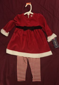 Cherokee Santa Suit 6-9 months