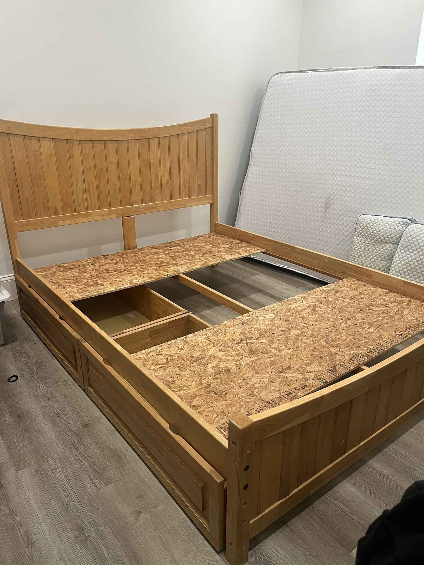 Bed Frame With Storage Underneath
