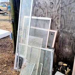 Aluminum Framed Windows And Storm Doors Etc.