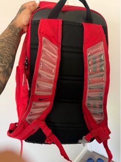 Red Nike elite backpack