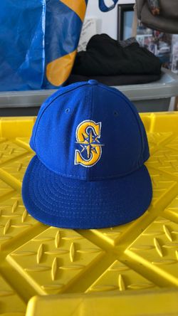 New Era Seattle Mariners Official On-Field MLB Baseball Cap Hat Size Small