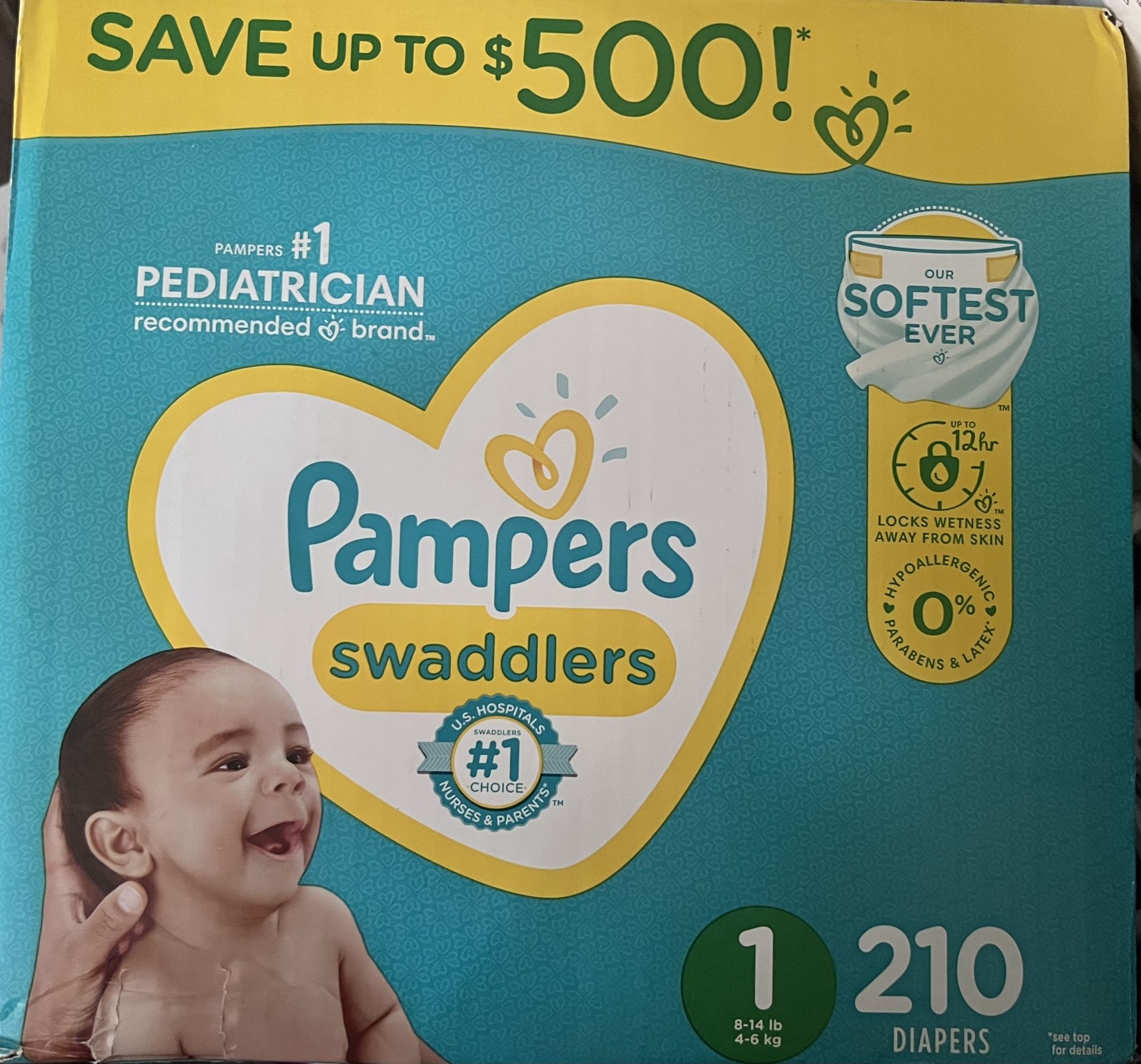 Pamper Swaddler Size 1