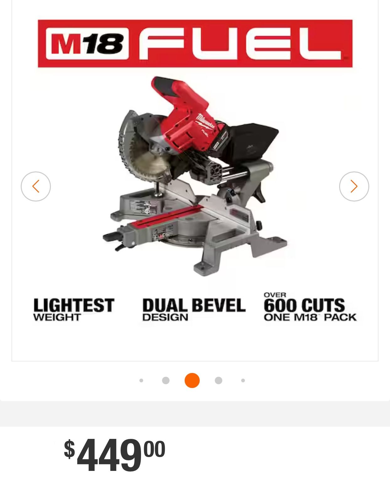 Milwaukee MITER SAW