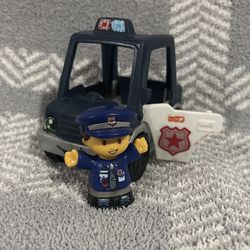 Fisher Price Little People Helping Others Police Car