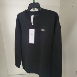 Black alo crewneck L