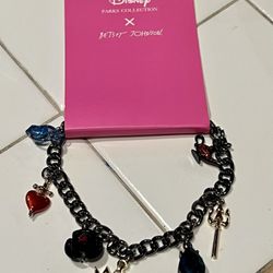 Disney Parks x Betsey Johnson Villains Charm Bracelet