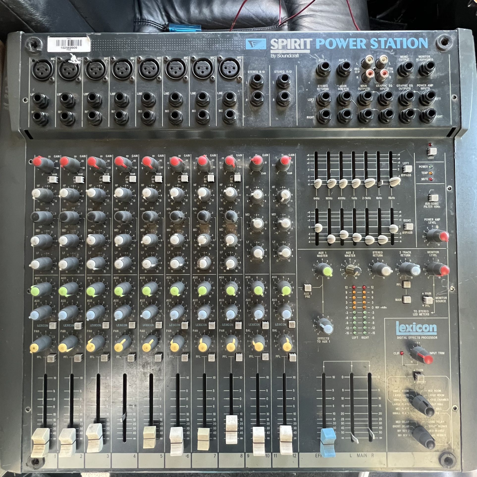 Soundcraft Spirit PowerStation 600 Amplifier mixer