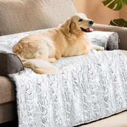 Calming Dog Couch Bed Mat 41 X 37”, Gray