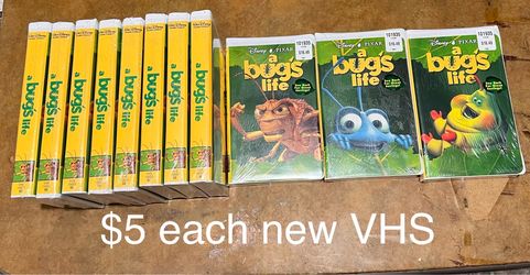 New and used VHS movies