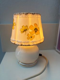 🌟 Vintage IRICE Japan Porcelain Mushroom Nightlight Perfume Warmer Cottagecore